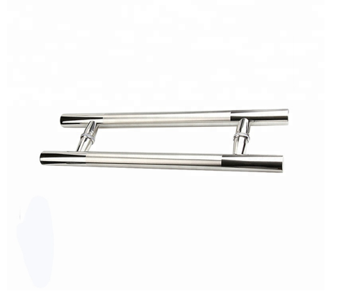 Stainless Steel Polished Handle Pulls for Glass door Glass hardware