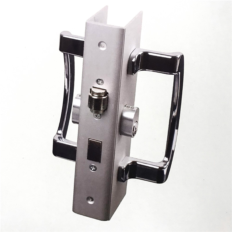 High quality aluminium sliding door handle lock