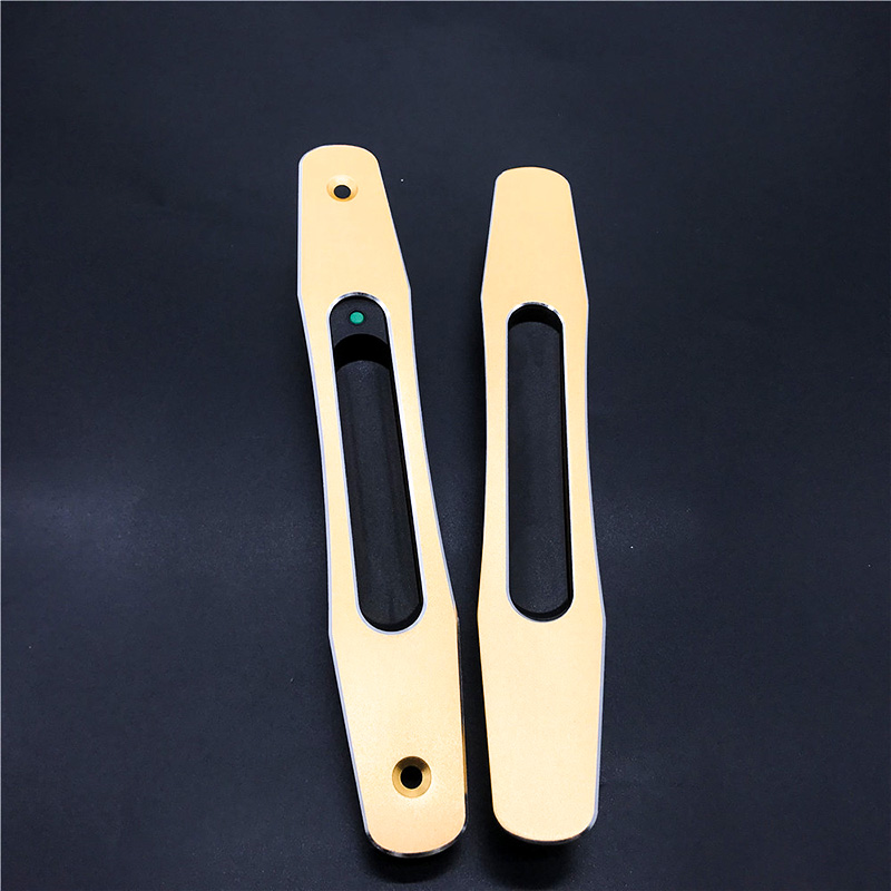 Asia hotsale keyless  aluminum sliding door handle and  hook lock for sliding wooden door