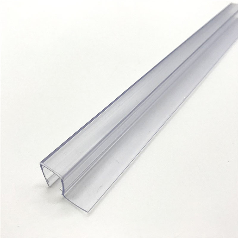 High quality waterproof PVC plastic profile rubber seal for glass shower door